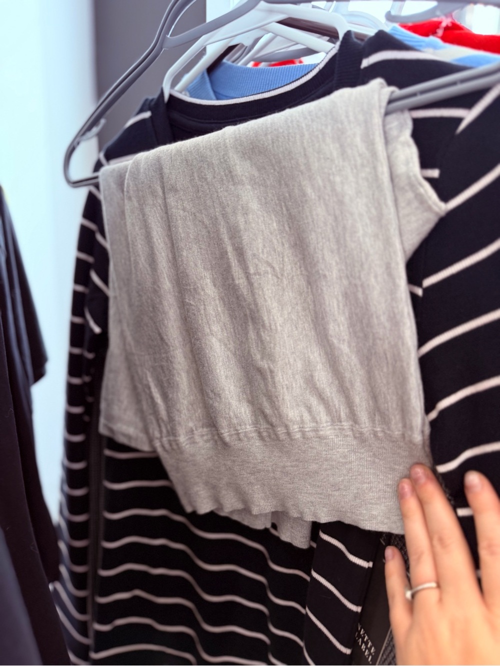 Babaton - off shoulder sweater - XL